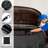 Automotive Mechanic Magnetic Fender Cover Mat Pad Protective Mat for Repair Automotive Work,Microfiber Leather Car Fender Protec