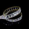 Hot Fix Ribbon Diy Hot-Melt Adhesive Diy Decoration Crystal  Ribbon For Belt Embellishment Clothing Decoration Bridal
