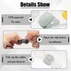 10PCS Cable Tie Clips, Adhesive Wire Fasteners for Desk and Wall Use, Suitable for Office, Kitchen, and Household Organization(Random Color,F)