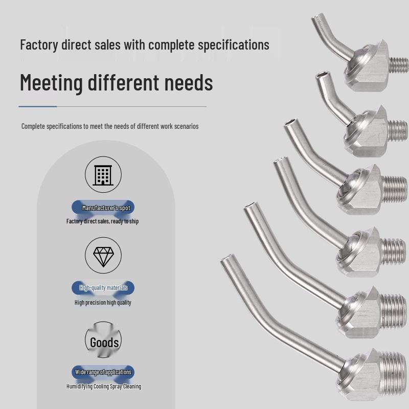 Stainless Steel High-Pressure Universal CNC Lathe Cooling Nozzle Head