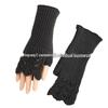 Women's Autumn/Winter Fingerless Knit Wool Gloves - Fish Scale Design