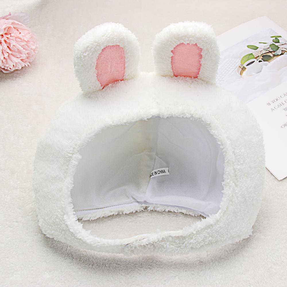 Bonnet Winter Autumn Hats Cartoon Green Headgear Bunny Ears Plush Hat Rabbit Big Frog Eyes Hat