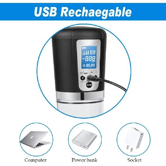 HESEKS Electric Penis Pump Male Masturbators Man Cock Sucking Penis Enlargement Vacuum Pump Male Enlarger Extender For