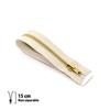 Zipper - ECLAIR - Z14 - Brass - Non-separable - 15 Cm