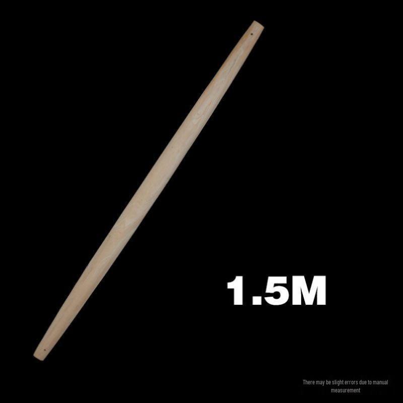 Doppelhaken-Tragestange aus Massivholz - Verdickte Zypresse, Traditionelles Haushalts-/Landwirtschaftsdesign