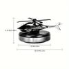 NEW Car Air Freshener Solar Diffuser Helicopter Styling Decorative Aromatherapy Car Interior Accessories Propeller