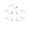 Geometric Layered Chain Ball Ring - Trendy Women's Statement Finger Accessory
