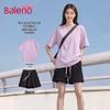 Baleno Women's Summer Cotton T-shirt & Shorts Set