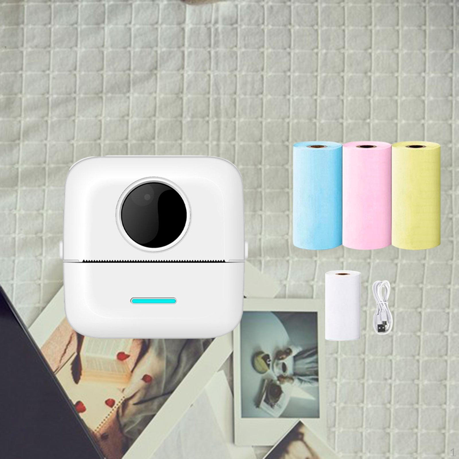 

Компактный принтер для этикеток и фотографий белый