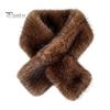 Daily Outdoor Cycling Scarf Faux Fur Collar for Women, Plush Neck Warmer Scarf, Fluffy Solid Color Winter Accessories Scarves, Thanksgiving Christmas
