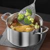 Stainless Steel Colander Skimmer Spoon Used for Deep Fried Noodles Pepper Cooking Heavy Food Strainer Kitchen Utensils6