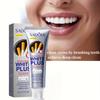 White Plus Zahnpasta entfernt Rauch und gelbe Flecken für hellere Zähne, erfrischt den Atem mit tiefenreinigender Gelformel, perfekt