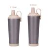 710Ml Titanium Cup Pure Titanium Thermos Cup Double-Layer Simple High-End Water Cup High Value Pure Titanium Cup Inside And Outside
