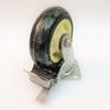 Heavy-Duty Shock-Resistant Universal White Rubber Core Industrial Caster Wheel