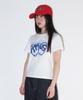 AMES-WORLDWIDE Heart Spray Tee White