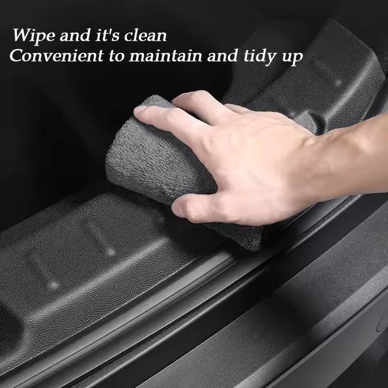 Trunk Threshold Protection Strip For Tesla Model YL 6-Seat 2026 TPE Trunk Door Sill Strip Rear Cargo Anti Scratch Protector Mats