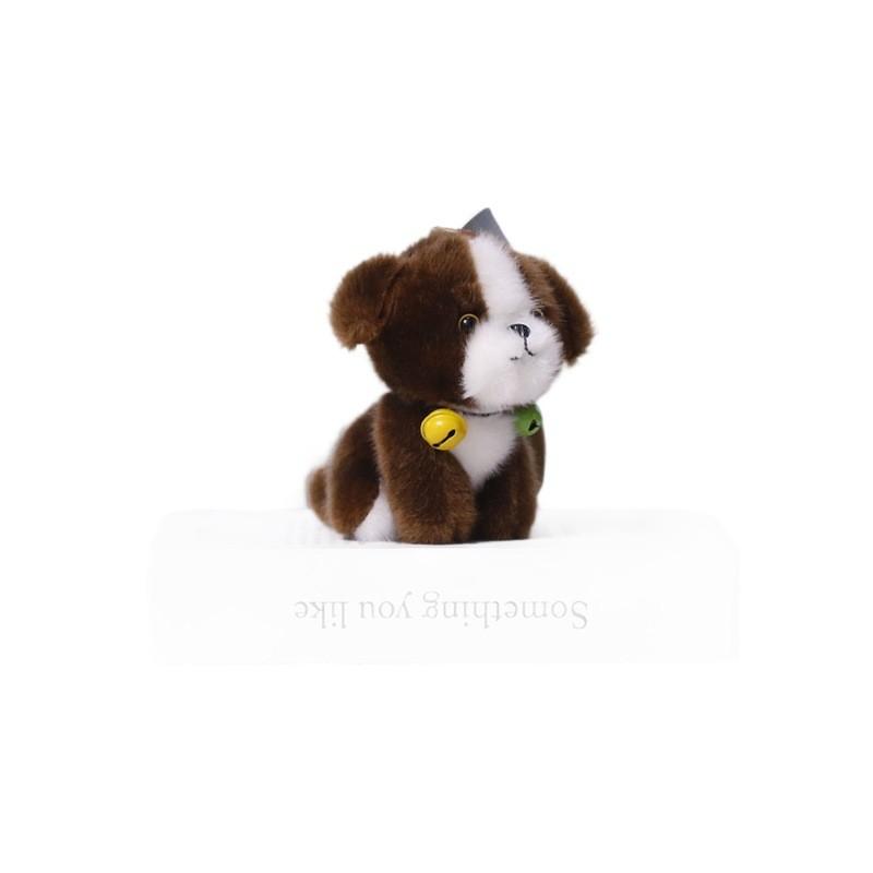 Small Puppy Plush Keychain With Soft Short Plush For Bag Accessories And Gifting