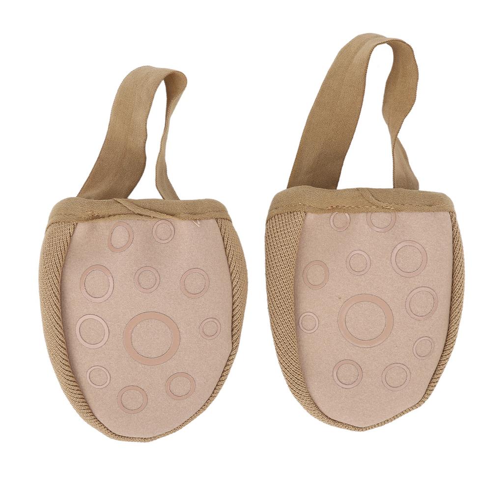 Half Sole Dance Shoe Breathable Stretchy Slip Resistance Half Sole Ballet Slipper for Dance Practice