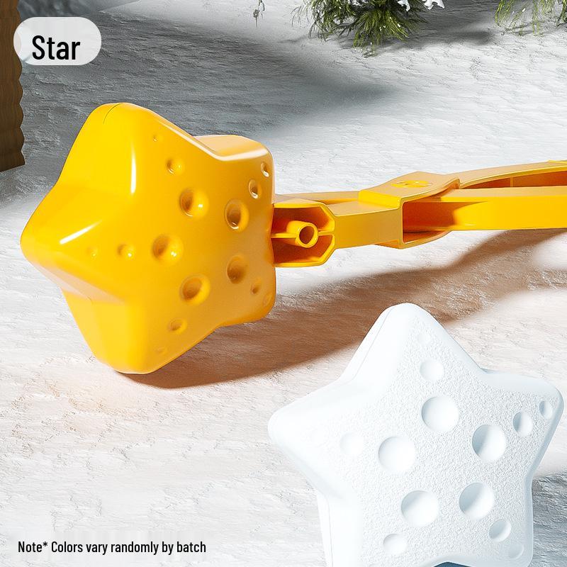 Children's Winter Snowball Maker: Duck Mold & Snowman Tool Set