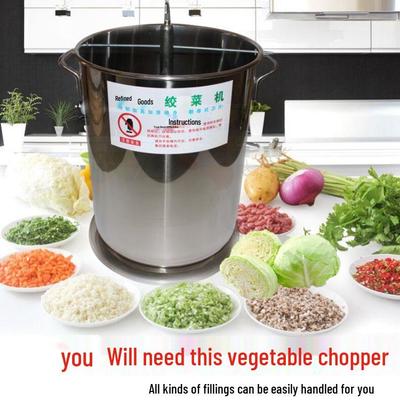 Anqing Electric Stainless Steel Vegetable Grinder for Commercial Dumpling Filling