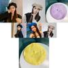 Retro Cotton Beret Hat For Women Classic British Style Fashion Fall Cap