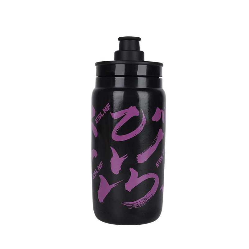 

Portable 580ML Cycling Water Bottle Ultralight Road Bicycle Bottle Sichuan Tibet Impression Cycling Water Bottle чорний