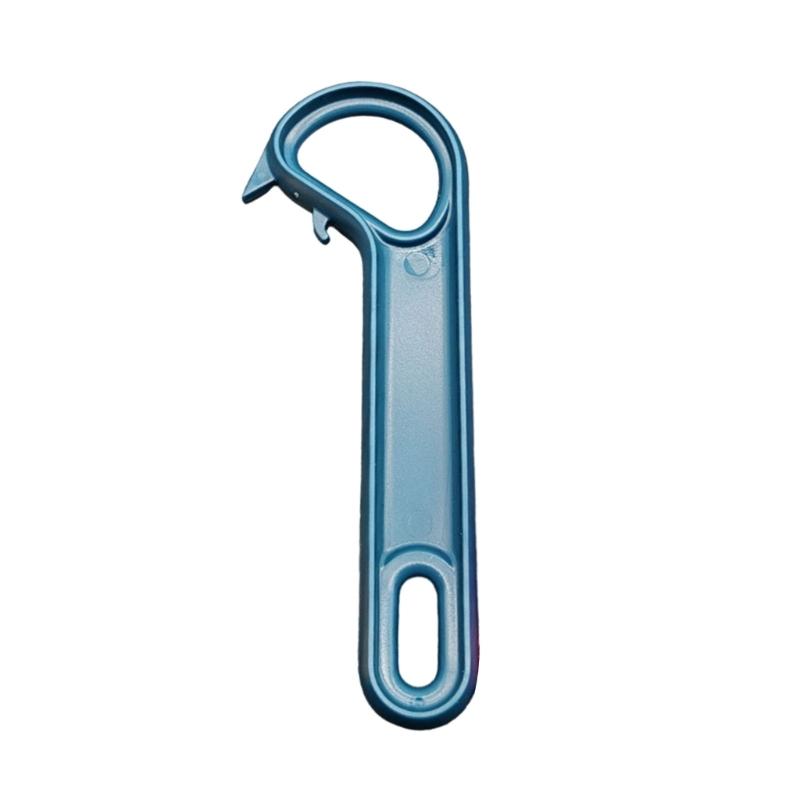 

Ring Pull Can Tin Opener Reusable Lid Remover Drink Beer Beverage Can Opener Plastic Bottle Opener Easy to Open 1 синій