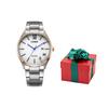 CITIZEN Ecology Drive Collection Solar Movement Stainless Steel Strap Watch Men's Watches White Dial BM7356-80A