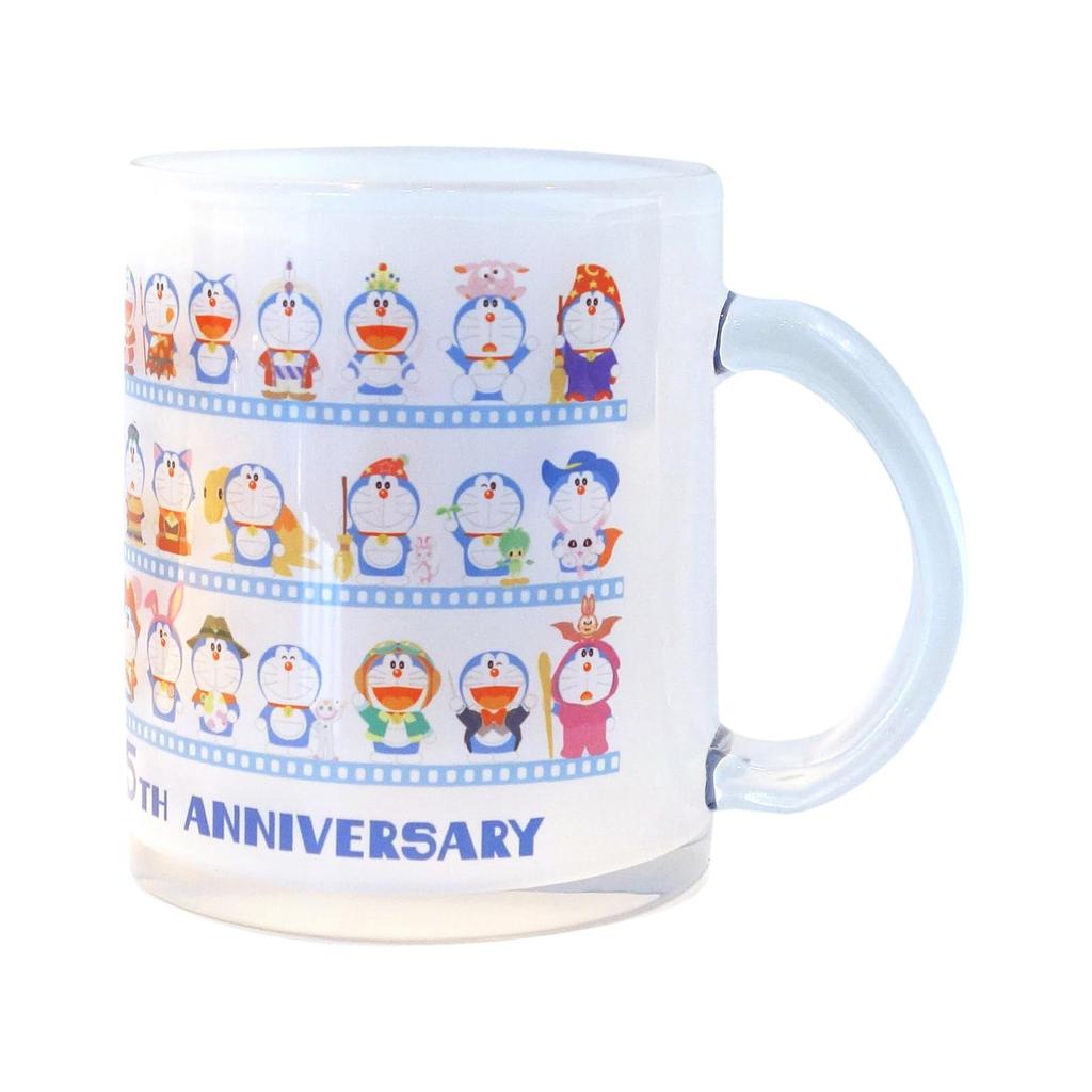 Doraemon the Movie 45th Anniversary Mug Glass Mug 320ml Tableware Goods Miscellaneous Goods Made In Japan 101144 "Doraemon" Approx.