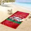 Diddl Custom Name Print Beach Towel, Large Soft Quick Dry Towel for Beach Camping Swimming