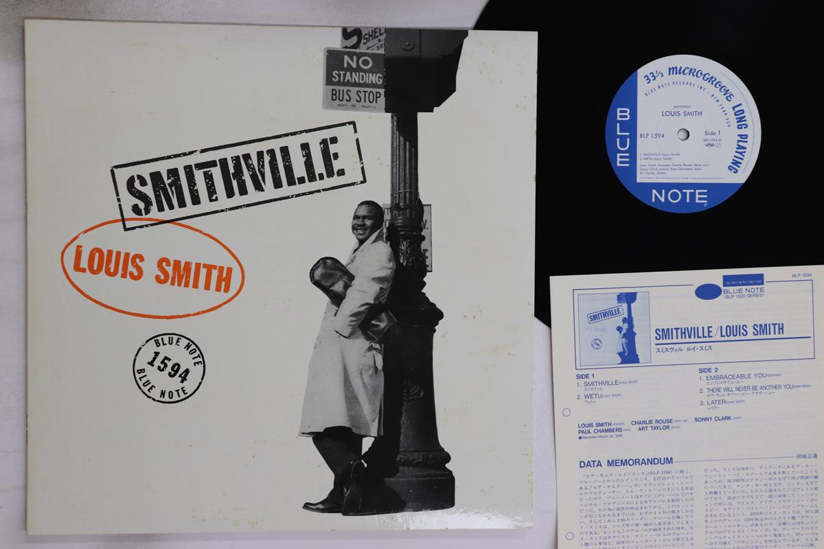 

LP Record LOUIS SMITH - Smithville BLP1594 BLUE NOTE 1984 Japan Jazz Used