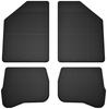 Set of 4 Rubber Car Mats, Universal For: Toyota Corolla E11 Hatchback (1997-2001)