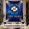 Custom Text Tapestry Luton Town Print Wall Tapestry Indoor Living Room Wall Decor