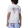 Jordan T-Shirt Triangle Offense Casual Crew Neck Short Sleeve Kids Tops White II3102-100