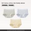 Fenteng Women's Pure Cotton Mid-Waist Lace Briefs