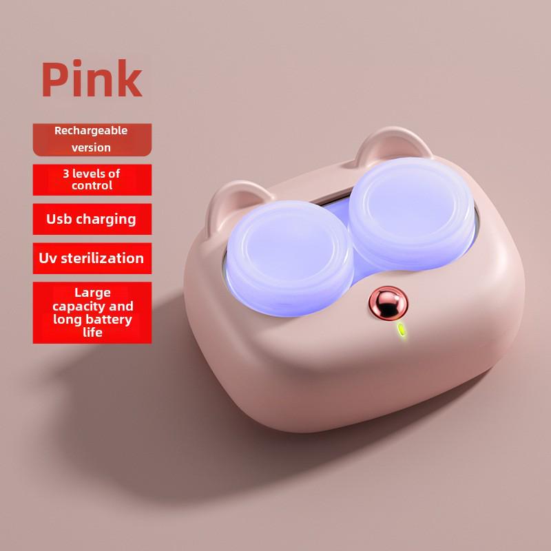 

Электрический портативный очиститель для контактных линз с изображением кошек