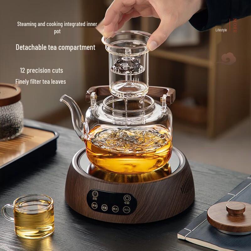 YIHUTEA Heat-Resistant Glass Teapot