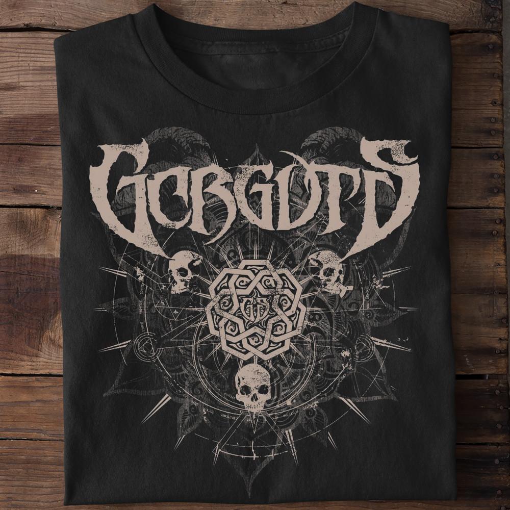 Редкая футболка Gorguts для фаната, базовая, черная, все размеры, мужская, унисекс XXXL