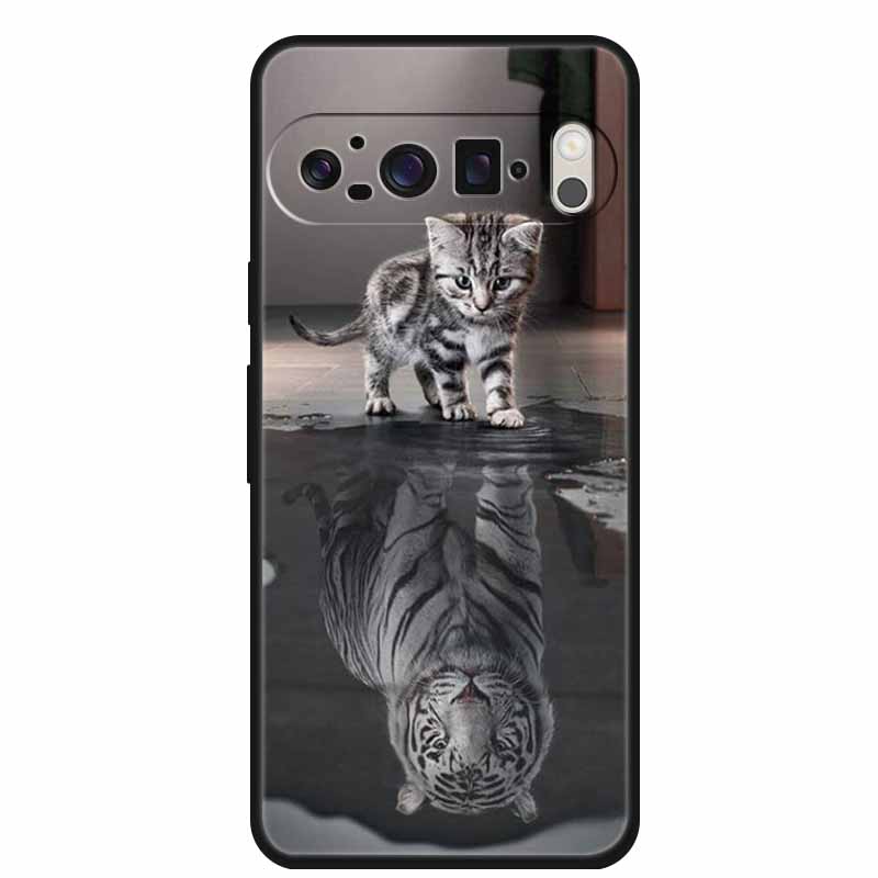 For Google Pixel 10 Pro XL 5G Case 10Pro XL 6.8" Coque Black Silicone Soft TPU Phone Case For Google Pixel 10 Pro Case Shell Bag