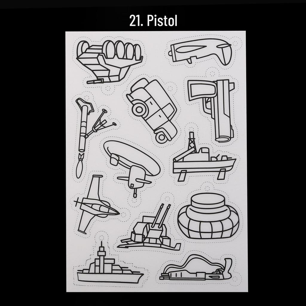 Polished Translucent DIY Coloring Shrink Plastic Sheets Craft Supplies