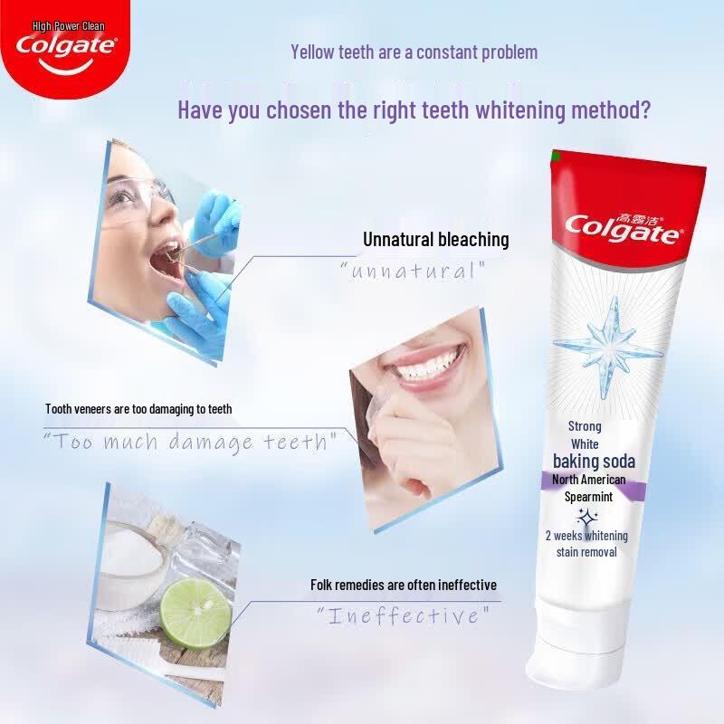 Colgate Whitening Anti-Cavity Toothpaste with Baking Soda & Jasmine White Tea