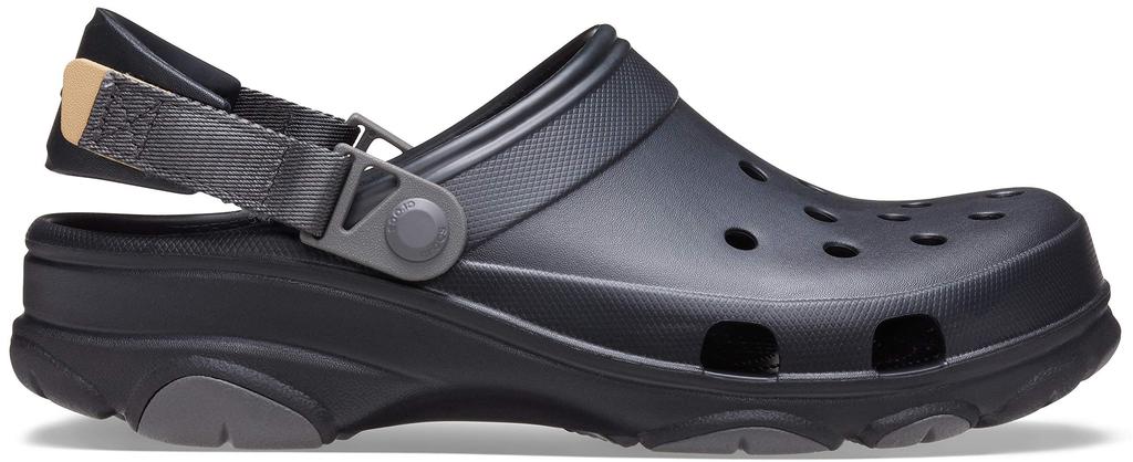 [CROCS] Klassische All Terrain Clog-Sandalen, Schwarz, Größe 27 cm