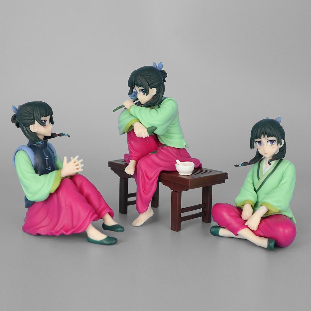 Le Cronache dell'Apotecario Figure Anime Modello in PVC MaoMao Action Figures Giocattoli Decorazione da Scrivania Regalo per Fan