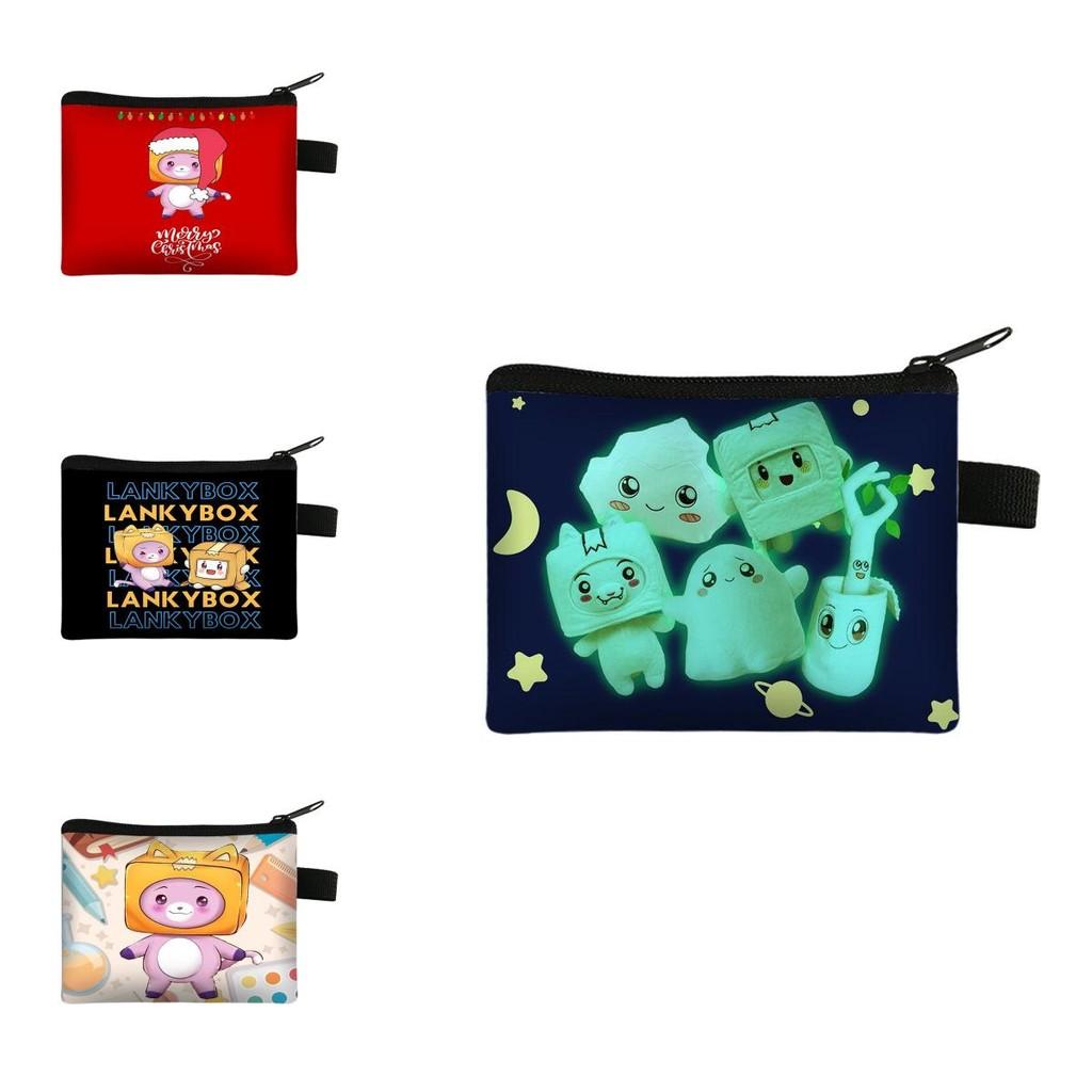 Wytrzymała saszetka na monety Lankybox Przenośny organizer z wygodną poliestrową tkaniną