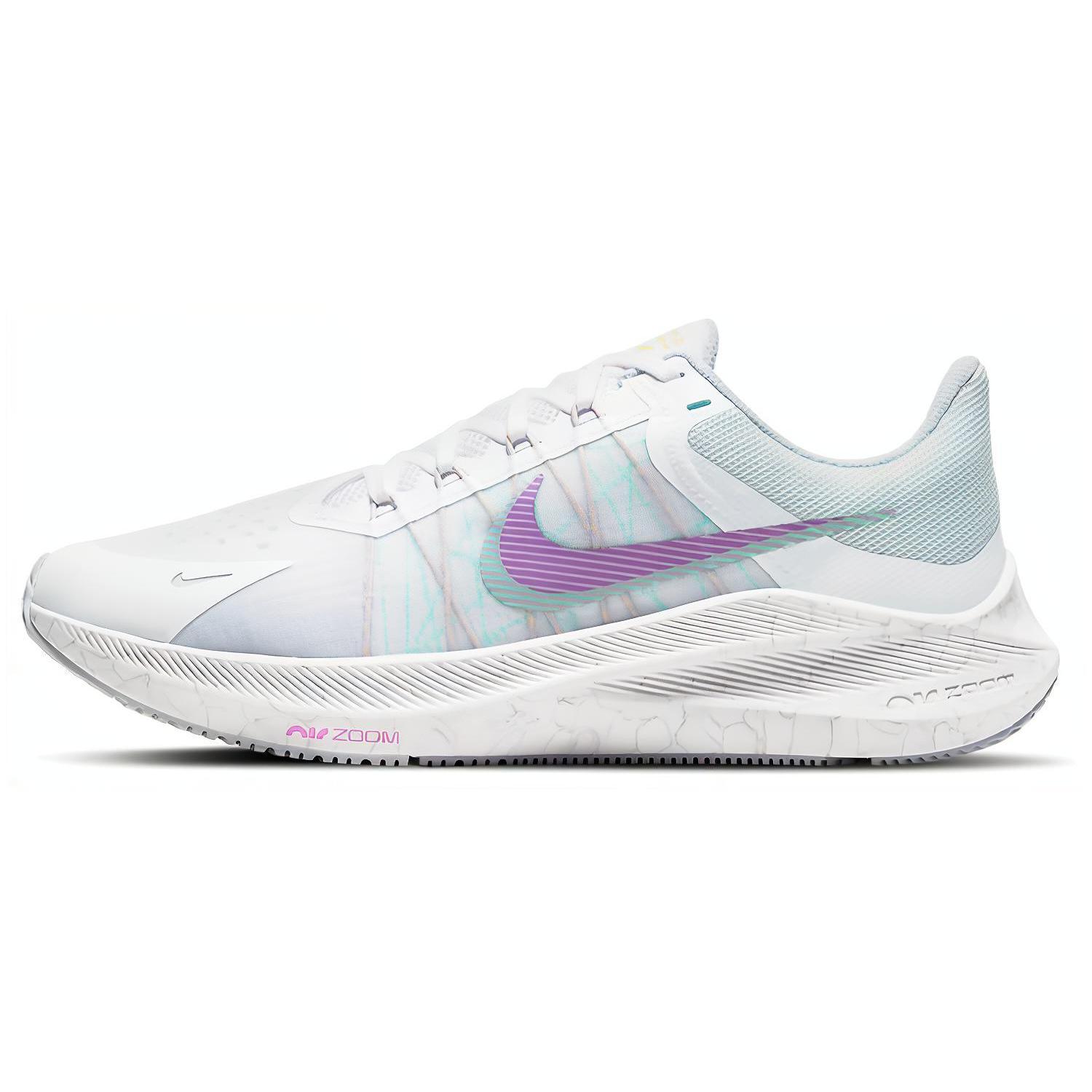 

new Nike Zoom Winflo 8 Football Grey Violet Shock Women s 35.5