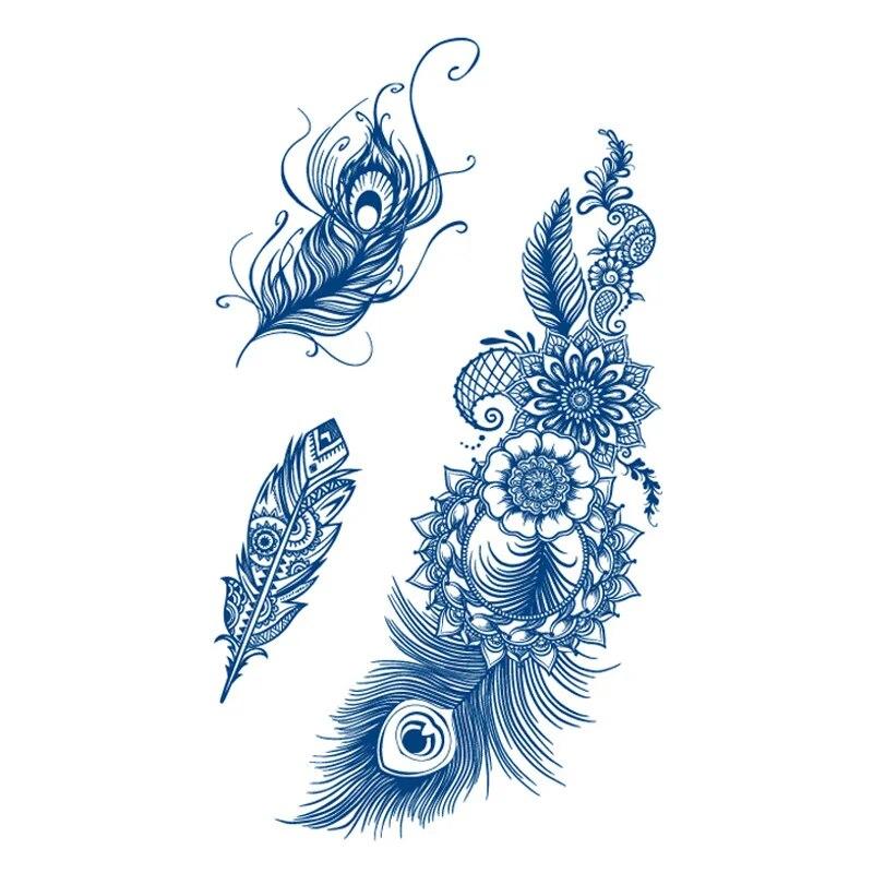 Saft Tinte Tattoos Körper Kunst Dauerhaft Wasserdicht Temporäre Tattoo Aufkleber Löwe Tiger Tatoo Arm Gefälschte Astronaut Tatto Frauen Männer