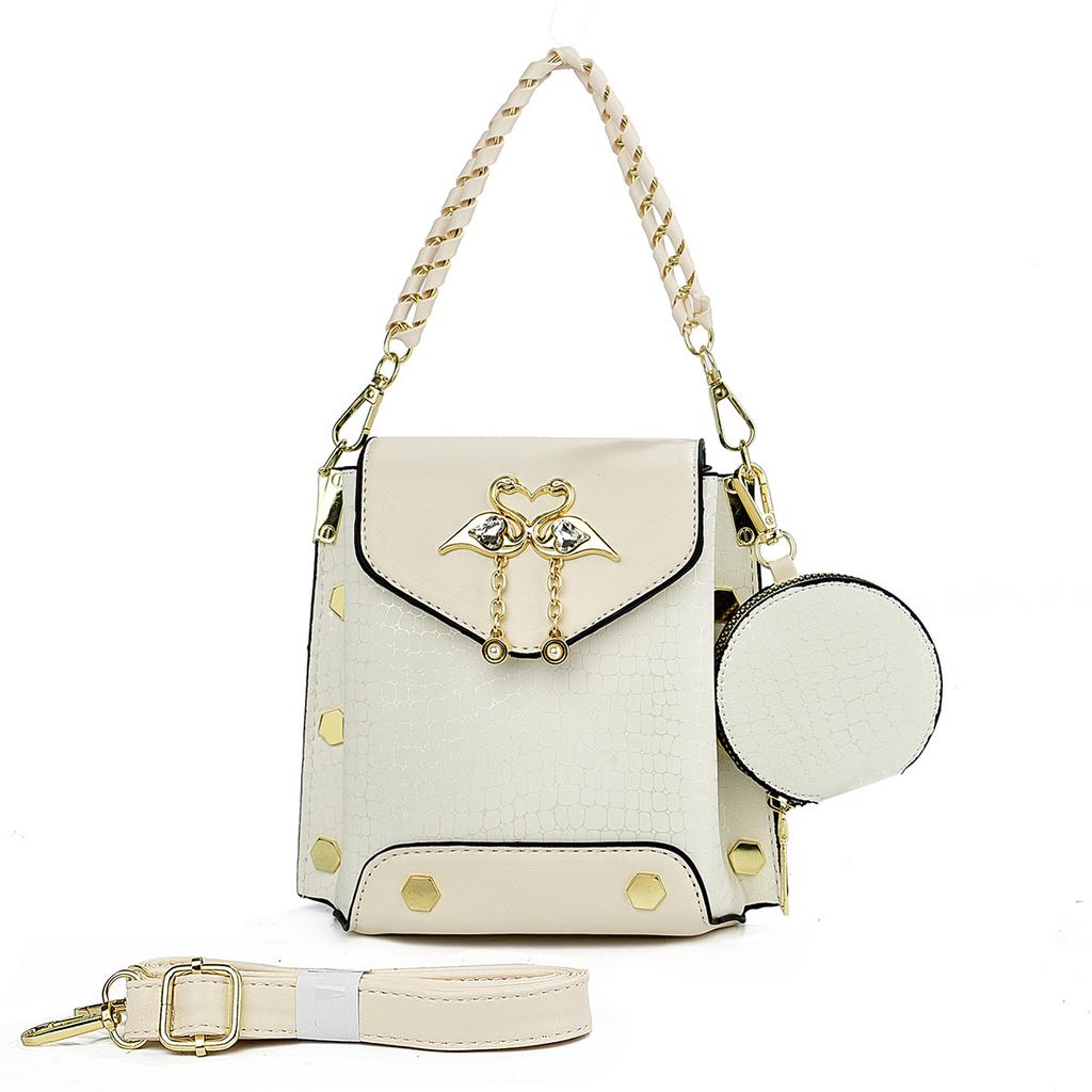 Versatile small square bag fashionable exquisite handbag new temperament atmospheric shoulder messenger bag