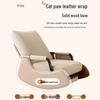 Nordic Rocking Recliner: Comfortable Single Lounge Chair for Living Room, Bedroom, Patio, or Balcony.