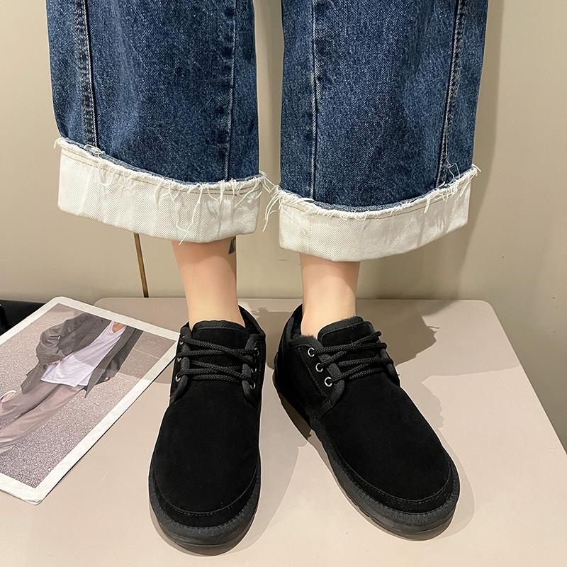 Módní nový styl sněhulí krátké mini zimní ovčí boty dámské nepromokavé kotníkové boty z přírodní vlny s kožešinovou podšívkou hřejivé kotníkové boty ploché boty