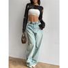 Women S Crochet Hollow Out Long Sleeve Short Knit Sweater